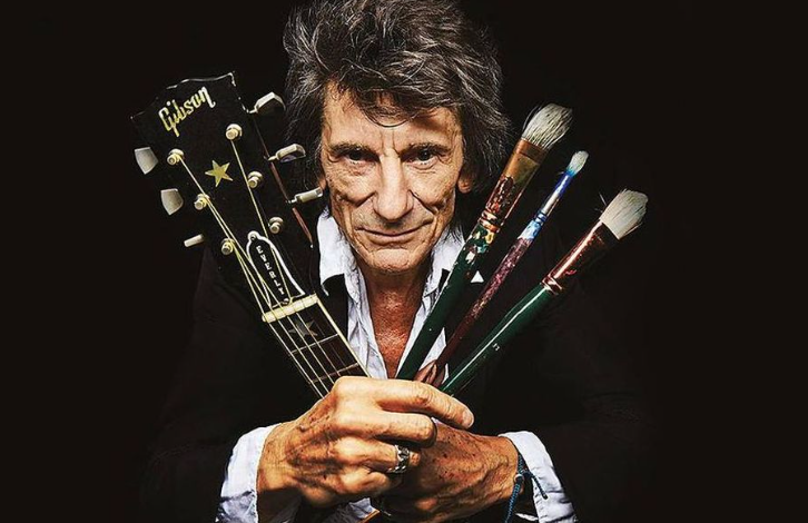 Ronnie Wood - malarski talent